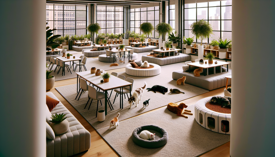 Designing A Pet-Friendly Office Space With Durable Furniture