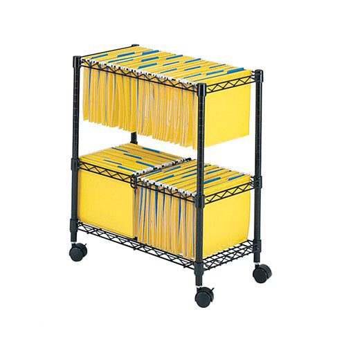 5278 - Two Tier Rolling File Cart by Safco
