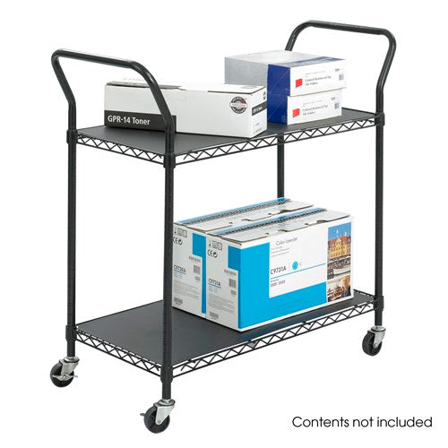 5337 - Wire Utility Cart 2 Shelf by Safco