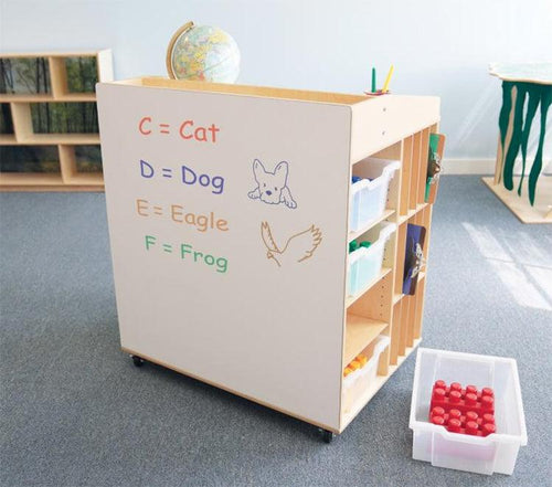 WB1712 - Mobile Teacher Classroom Organization & Communication Station by Whitney Bros