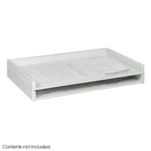 4897 - Giant Stack Tray for 24 x 36 Documents (2-Pack) by Safco