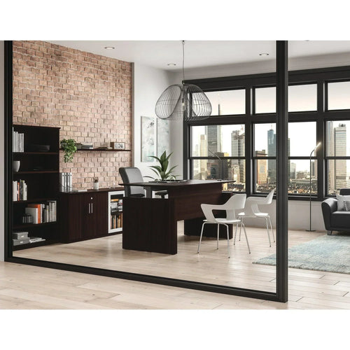 MNDSHA72 - Medina Height Adjustable Straight Desk by Mayline