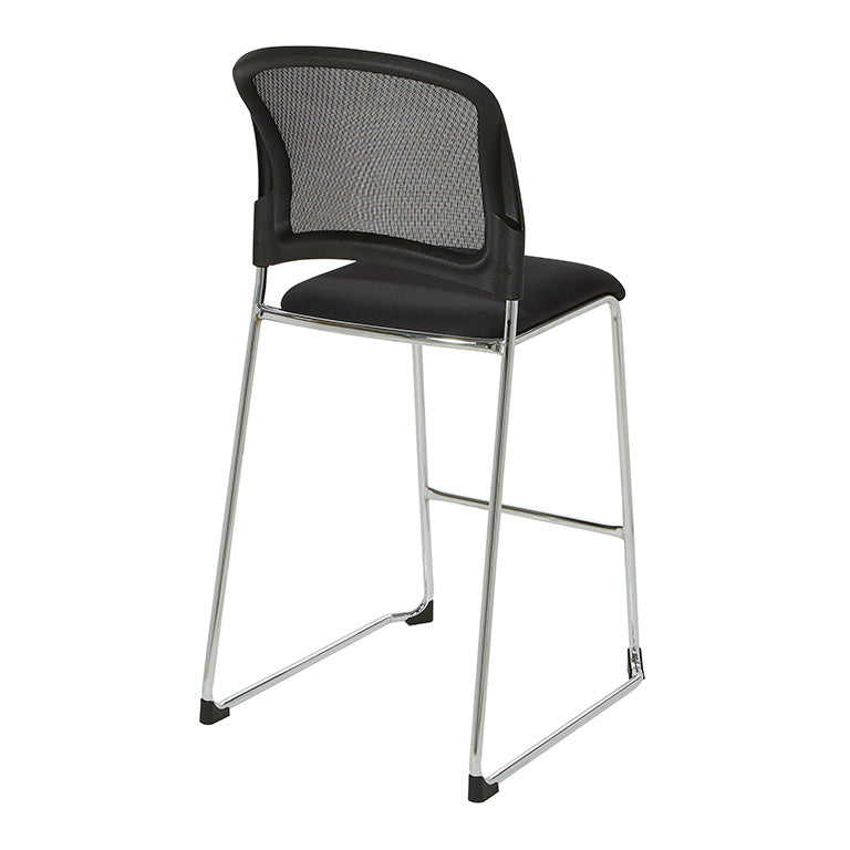 88627C-D - Tall Stacking Visitors Chair with Dillon Antimicrobial Seat (2 pack) by Office Star