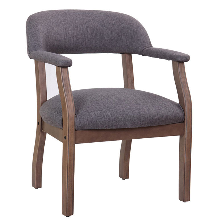 B9540DW-SG - Modern Captain’s Guest, Accent or Dining Chair by Boss