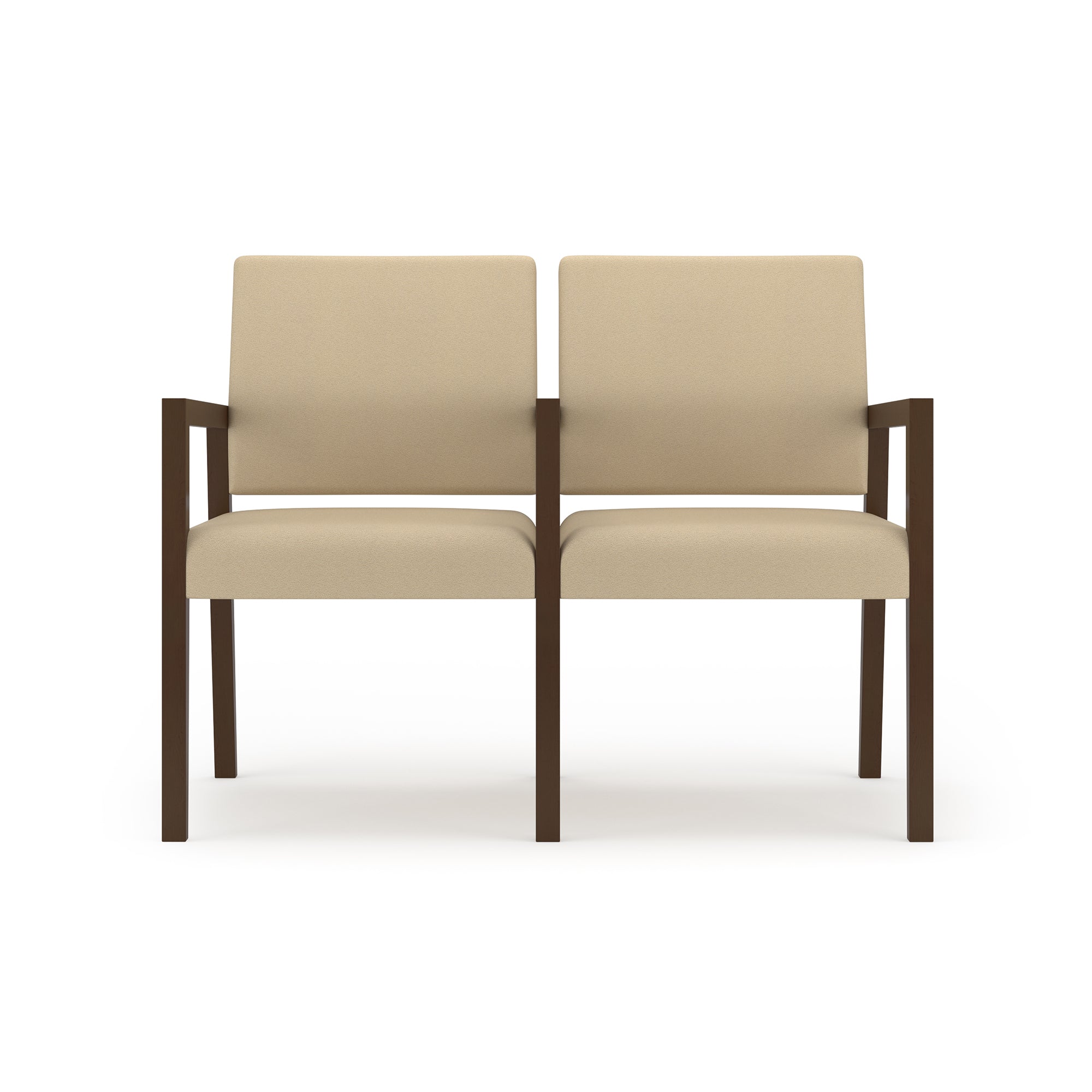 BK2101 - Brooklyn Series 2 Seater Reception Chairs by Lesro