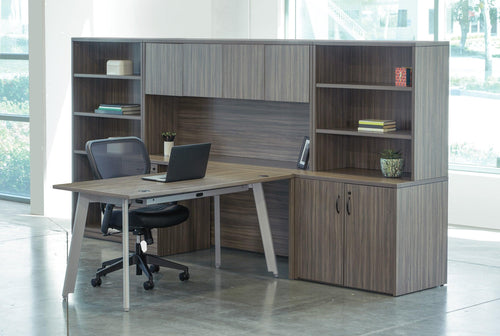 NAPENG-TYP1 - ENGAGE™ Napa Office Suite w/ Hutch, Bookcase & Cabinet Storage by OSP