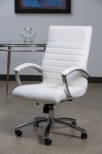 FL92017C - Executive Mid-Back Faux Leather Chair by Office Star