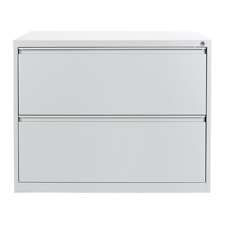 LF236 - 2 Drawer Lateral File w/Core-Removeable Lock & Adjustable Glides