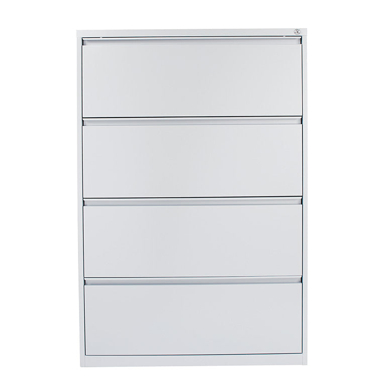 LF436 - 4 Drawer Lateral File w/Core-Removeable Lock & Adjustable Glides