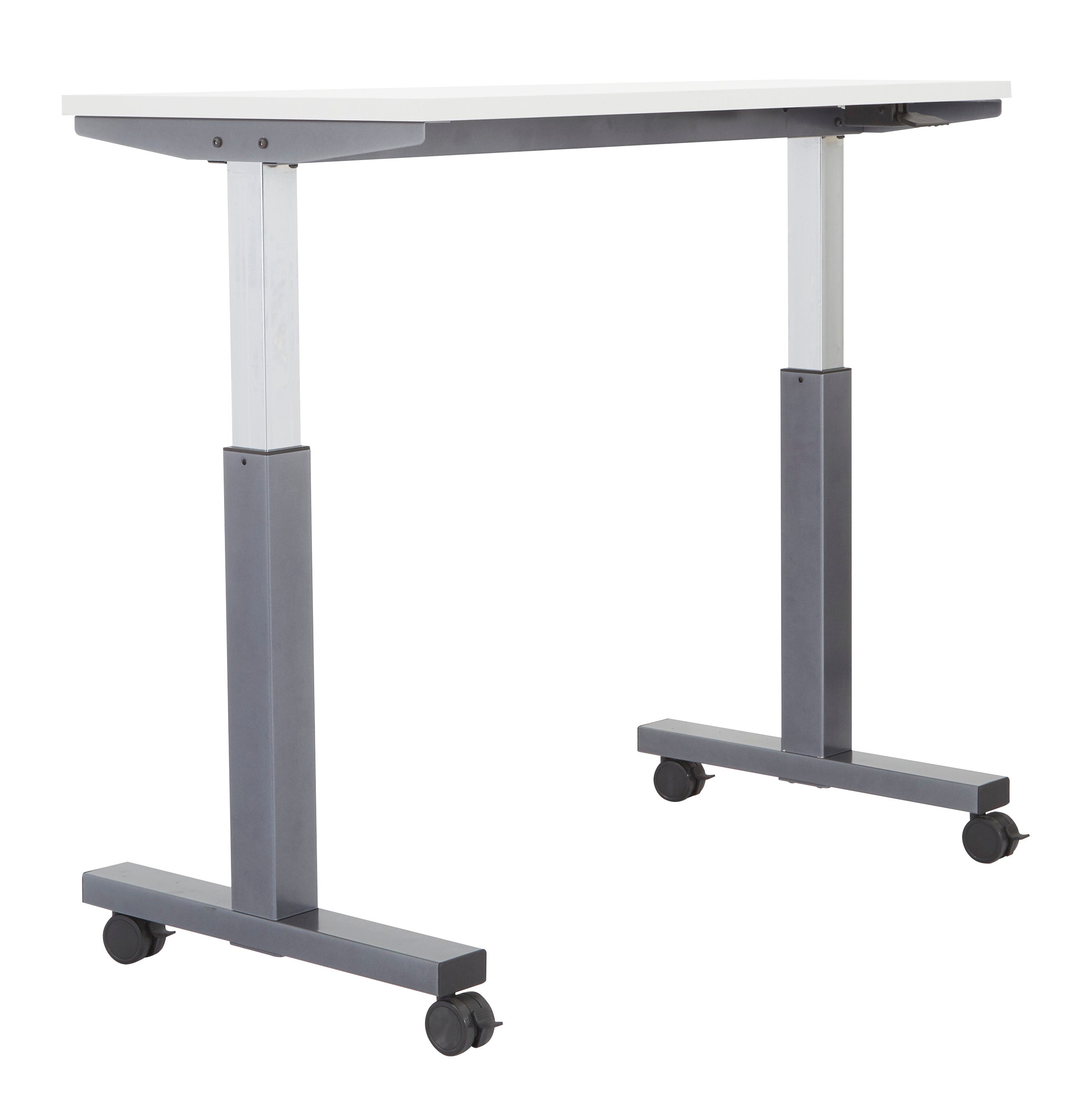 PHAT2448 - Mobile 48"W  Pneumatic Adjustable Height Desk by OSP