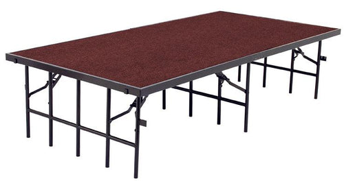 S368-C - National Public Seating Portable Rectangular Carpeted Stage