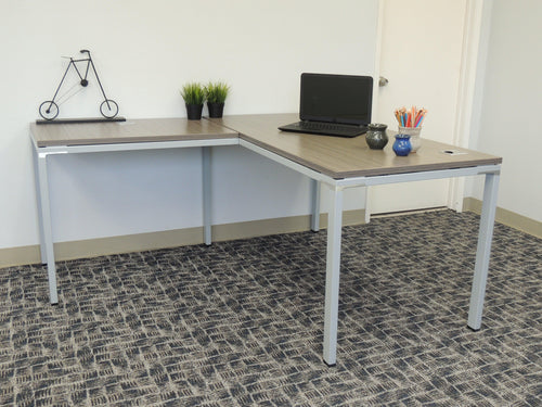 SGSD004LR - Simple System 'L' Shape Desk (large return)