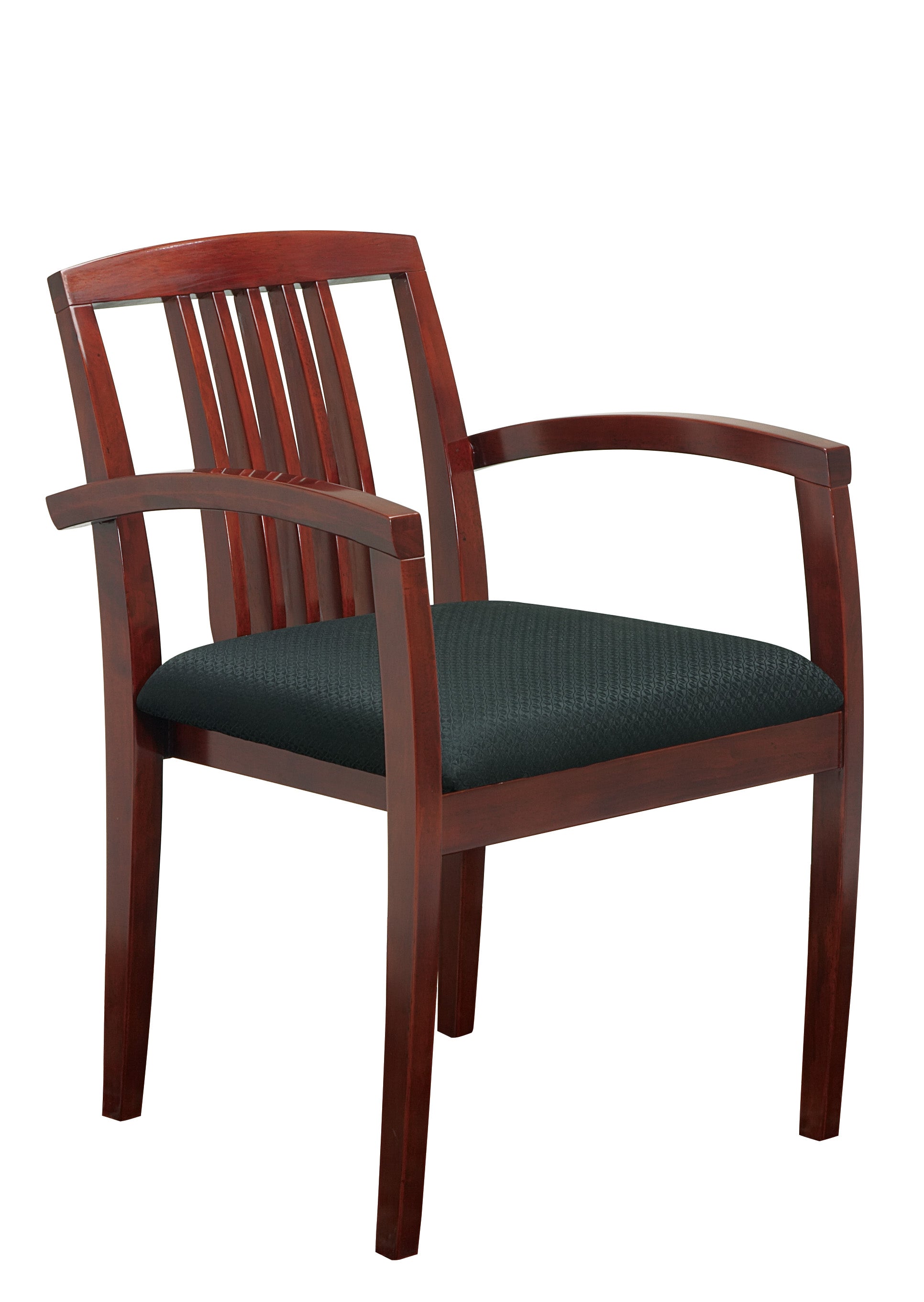 SON-992 - Sonoma Cherry Finish Guest Chair, Slat Back by Office Star (2 Pack)