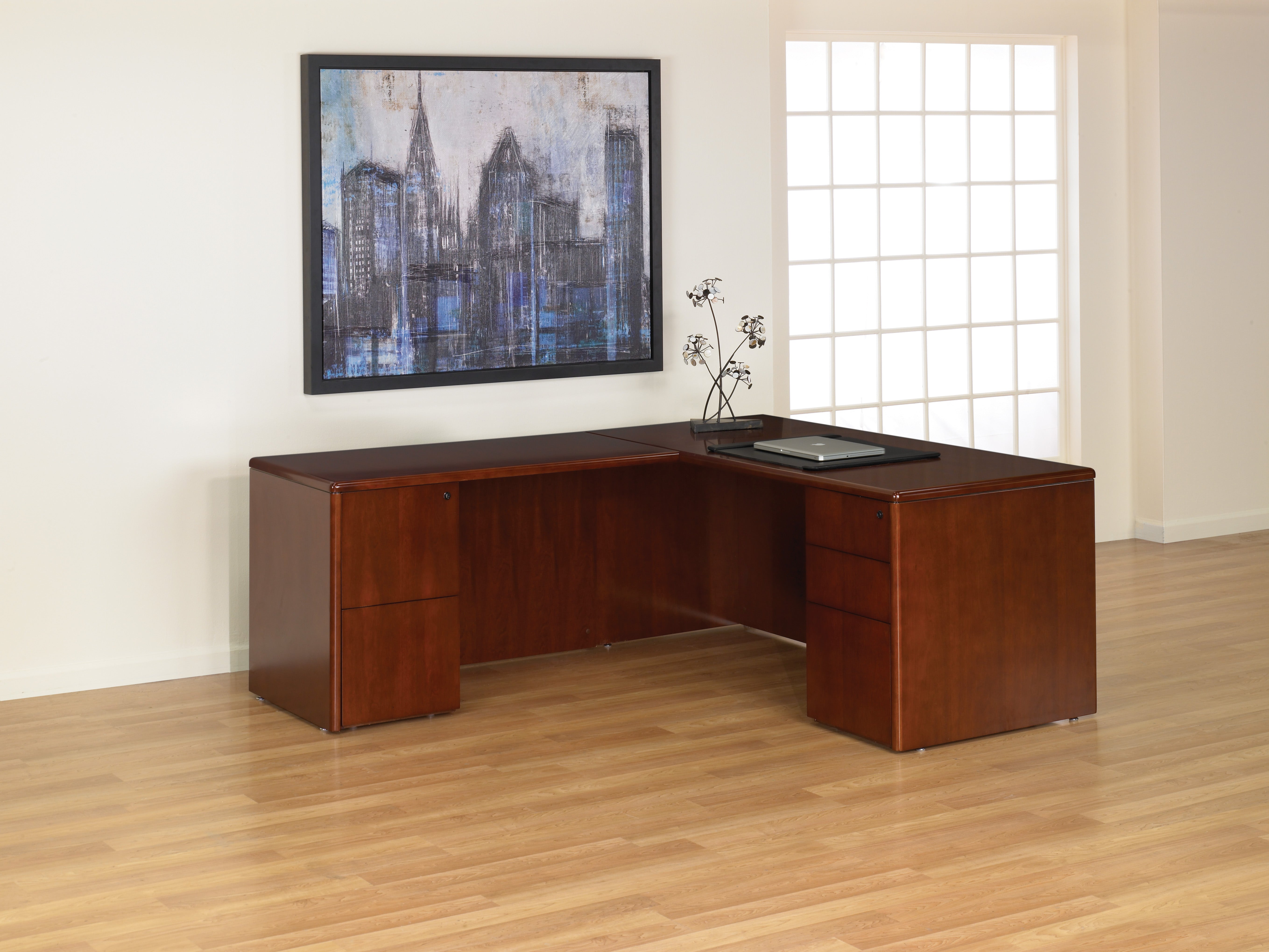 SONTYP9 - Sonoma L Shape Desk by Office Star