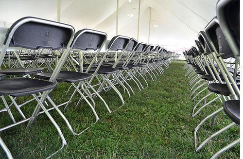 68500 - Series A6 Alloyfold Aluminum Frame Folding Chair by McCourt (10 Pk)