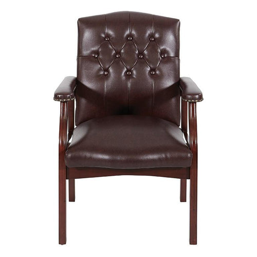 TV233 - Office Star Traditional Visitors Chair with Padded Arms