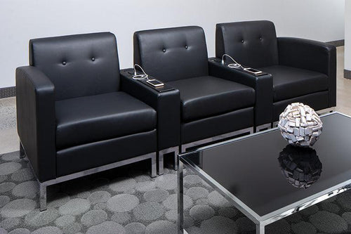WST51LNR - Wall Street Sofa by Office Star