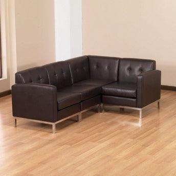 WST51LNCR - Wall Street Corner Sofa by Office Star