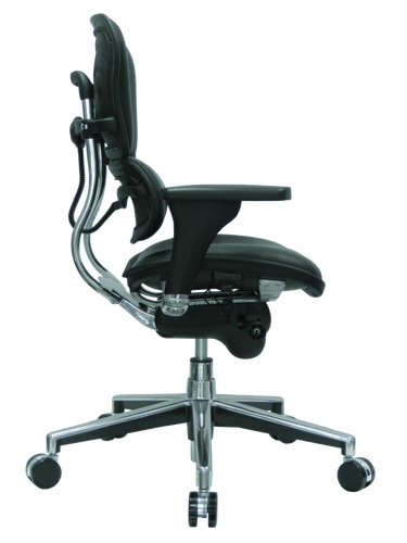 LE10ERGLO - Ergohuman Leather Mid Back Office Chair by Eurotech