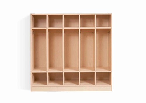 CA592 - Candex 5 Section Coat Lockers for Schools