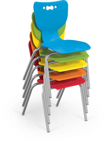 53312- Mooreco Hierarchy Stackable 4-Leg School Chair
