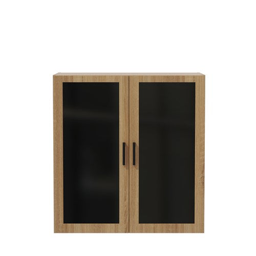 MRGDC - Mirella Glass Door Display Cabinet by Safco