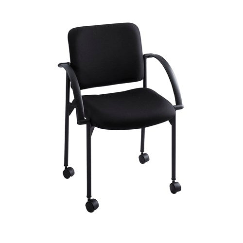 4184 -Moto™ Upholsterted Stack Chair (2-Pack)  by Safco