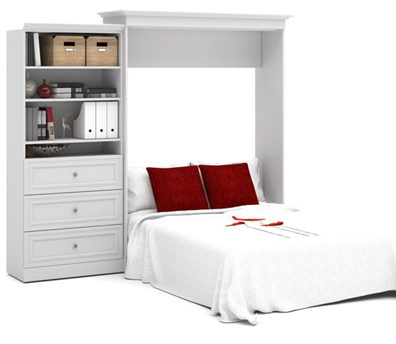 40885 Versatile Collection 101" Queen Wall Bed & Storage w/Drawers