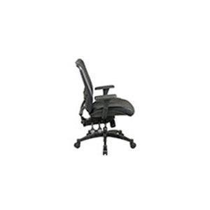 68-50764 - Leather Seat Ergonomic Chair with Built-in Adjustable Lumbar Support