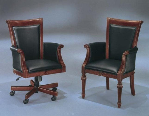 7302-836 - High Back Leather Executive Office Chair by DMI