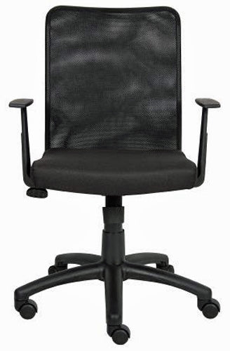 B6106 Contoured Mesh Back Task Office Chair w/Arms