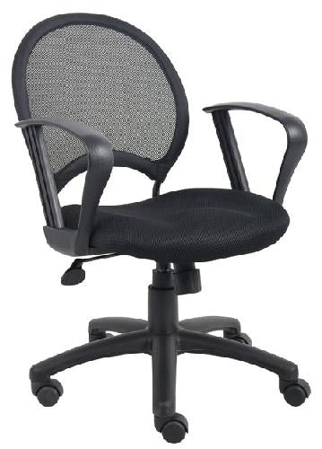Contoured Mesh Back Task Office Chair by Boss