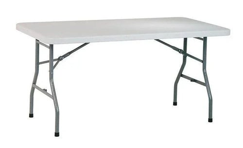 BT05Q - Economy Plastic Folding Table 5' Long by Office Star