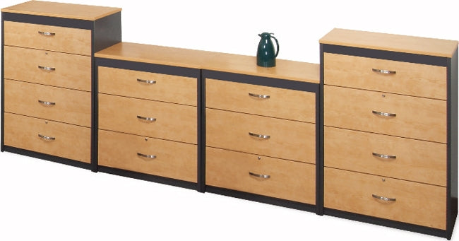 CA568 Deluxe Series Three Drawer Lateral File