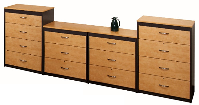 Economy Four Drawer Lateral File by Candex