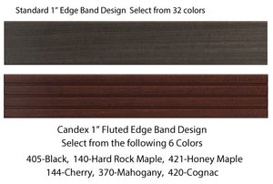 CA679R Deluxe 'L' Shape Reception Desk w/ Decorative Panel
