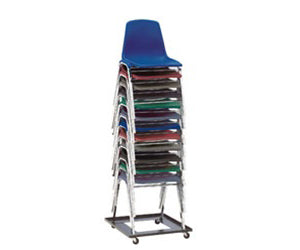 Stack Chair Dolly, 8-10 Cap. by NPS