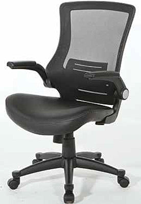 Screen Back Task Chair, Black