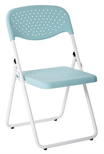FC8000NW - Ventilated Folding Chair White Frame, 4/Pk by Office Star