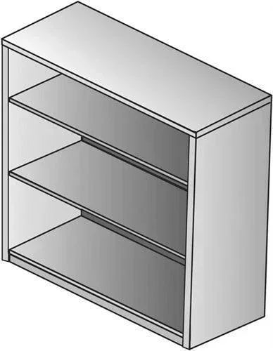 NAP55 - Napa Three Shelf Bookcase by OSP