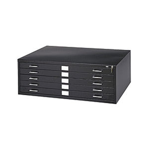 5-Drawer Facil Steel Flat File Cabinet - For 30 x 42 Documents