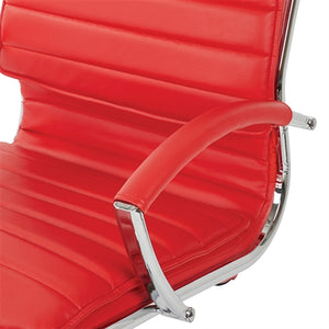 SPX23591C Mid-Back Faux Leather Chair