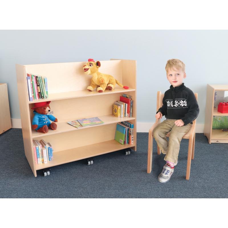 WB1037 - Two Sided Mobile Library Cart by Whitney Bros