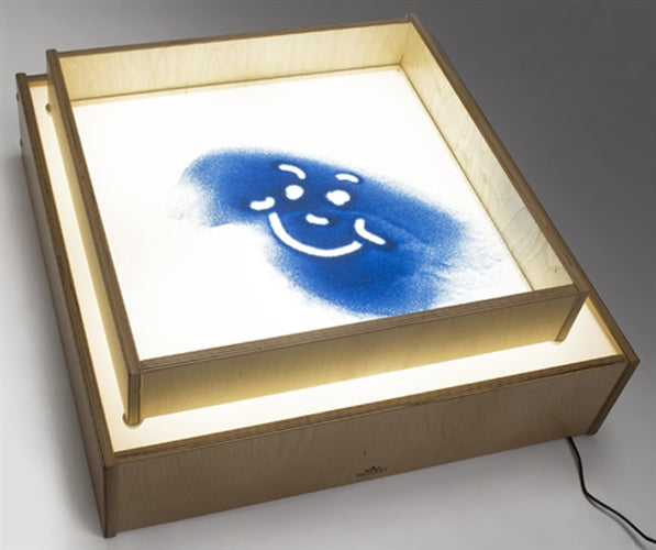 See Through Sand Box for Light Table by Whitney Bros
