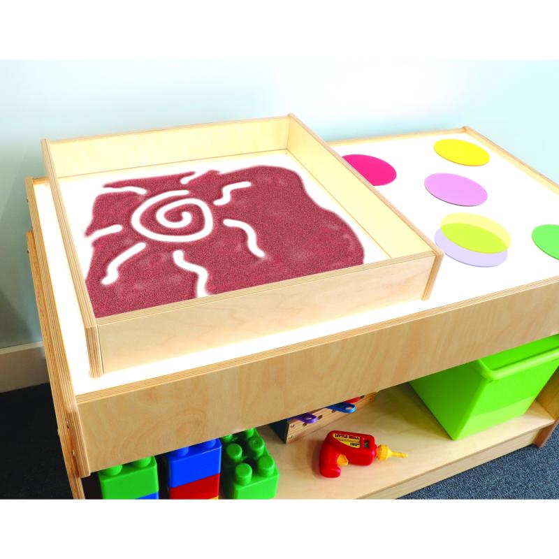 WB1428 - See Through Sand Box for Light Table by Whitney Bros