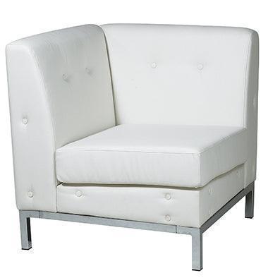 WST51C - Wall Street Modular Corner Chair Section by Office Star