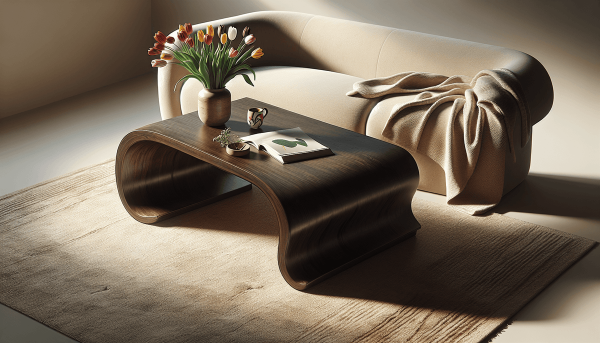 Curvy Table Curved Coffee Table Designs