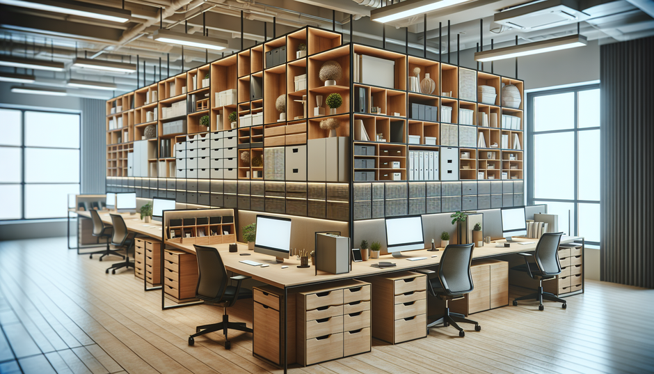 Innovative Storage Solutions For Office Clutter