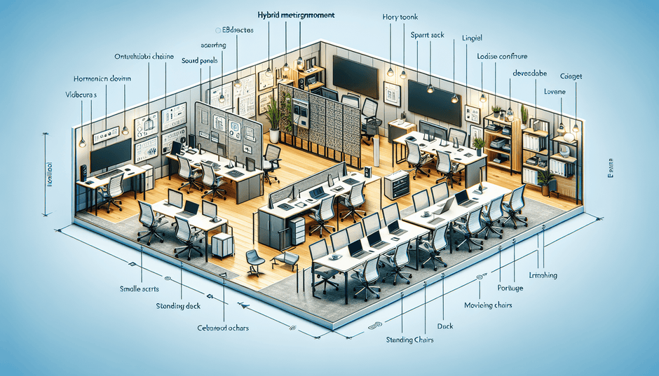 Office Furniture Solutions For Hybrid Meeting Environments