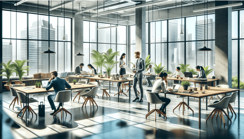 Collaborative Benching Systems In Modern Offices